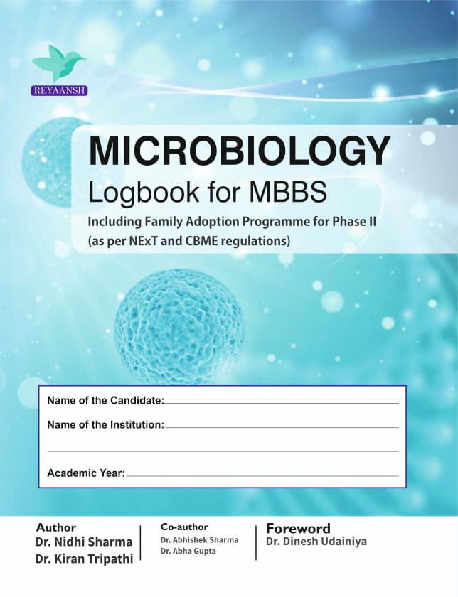 MICROBIOLOGY Logbook For MBBS