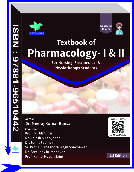Textbook of PHARMACOLOGY - I & II