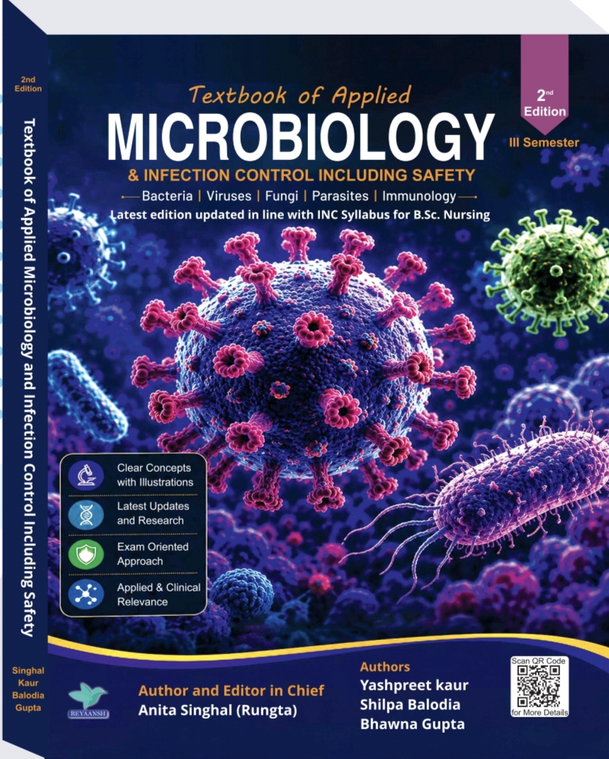 Textbook of Applied MiCROBIOLOGY & Infection Control Including Safety